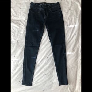 AMERICAN EAGLE Super Stretch Jeggings Size 4 long